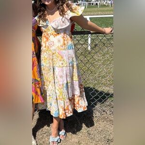 Floral Off-Shoulder Dress